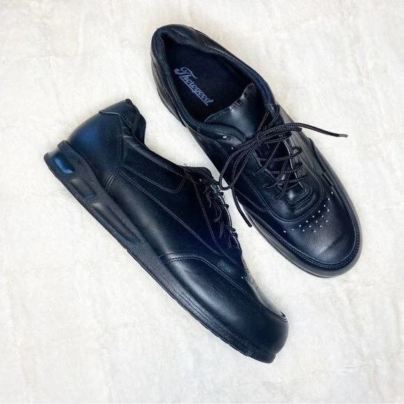 Thorogood Black Oxford Athletic Performance Leather Shoe Size 12 Medium - Picture 2 of 10